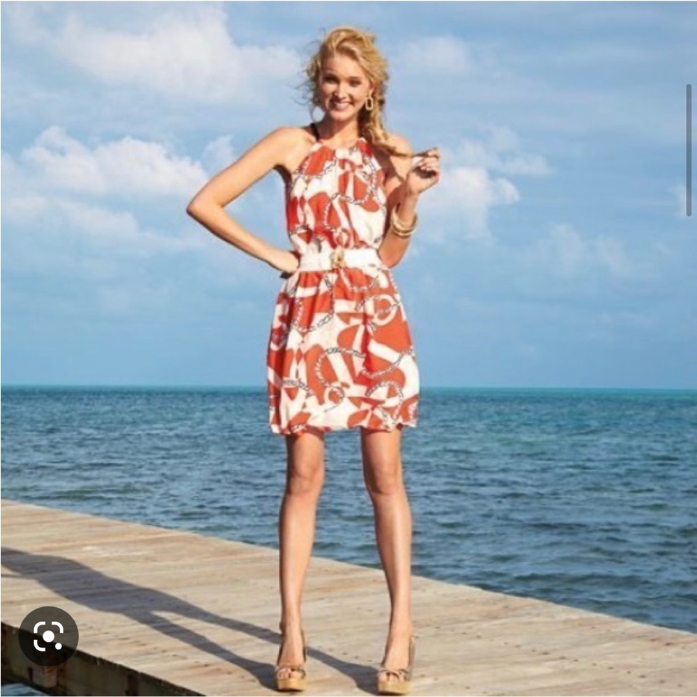 Lilly Pulitzer Booze Cruise Halter Dress XS